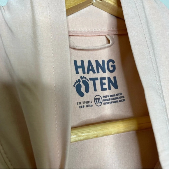 ✨NWT Hang Ten Pink UPF 50+ Water Repellant Hybrid Rain Jacket Plus Size XXL - Picture 5 of 11